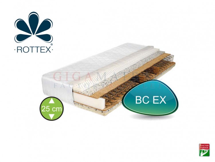 Rottex BC-EX bonell rugós matrac kókusz réteggel