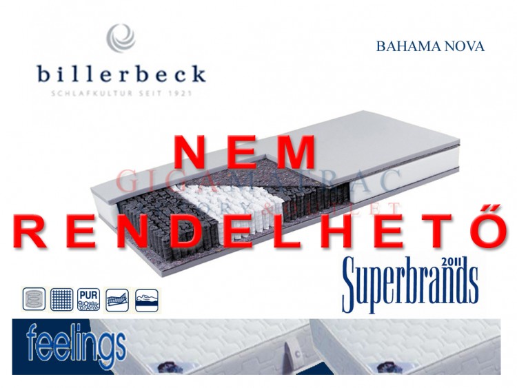 Billerbeck Bahama Nova zsákrugós matrac