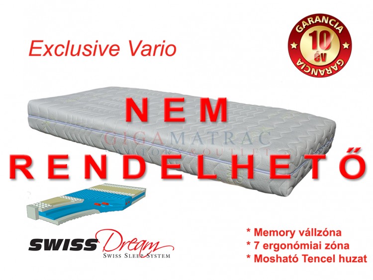 SwissDream Exclusive Vario matrac