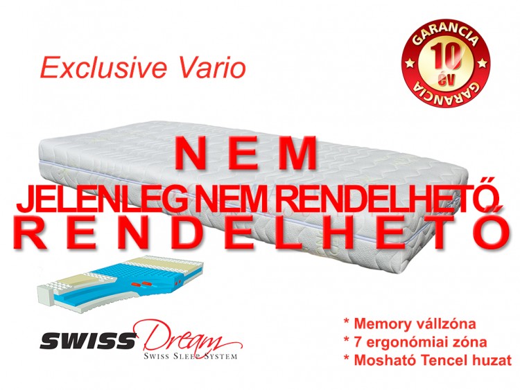 SwissDream Exclusive Vario matrac