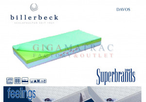 Billerbeck Davos Memory matrac párnázó réteggel