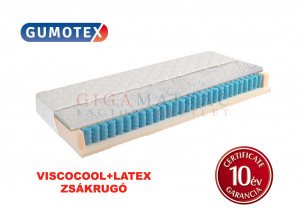 Gumotex Vanessa Viscolatex zsákrugós matrac